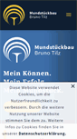 Mobile Screenshot of mundstueckbau-tilz.de